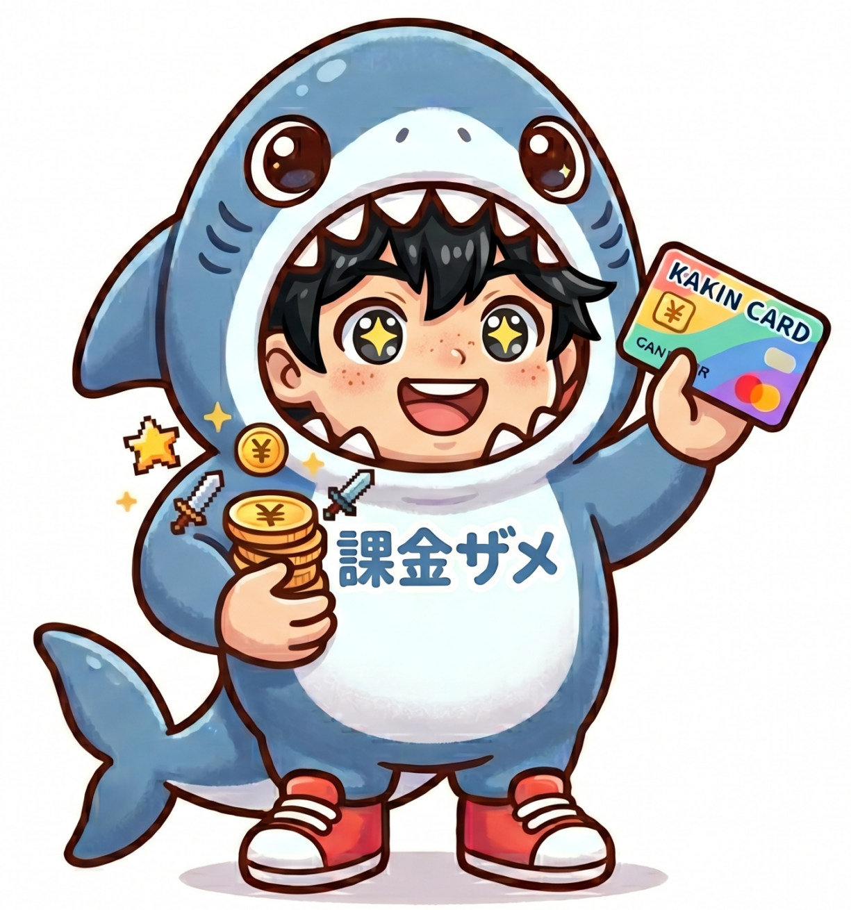 課金ザメのキャラクターアイコン